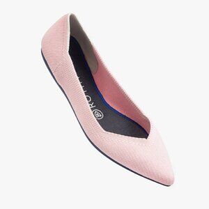 ROTHY'S THE POINT Blush WOMEN'S Flat SHOES